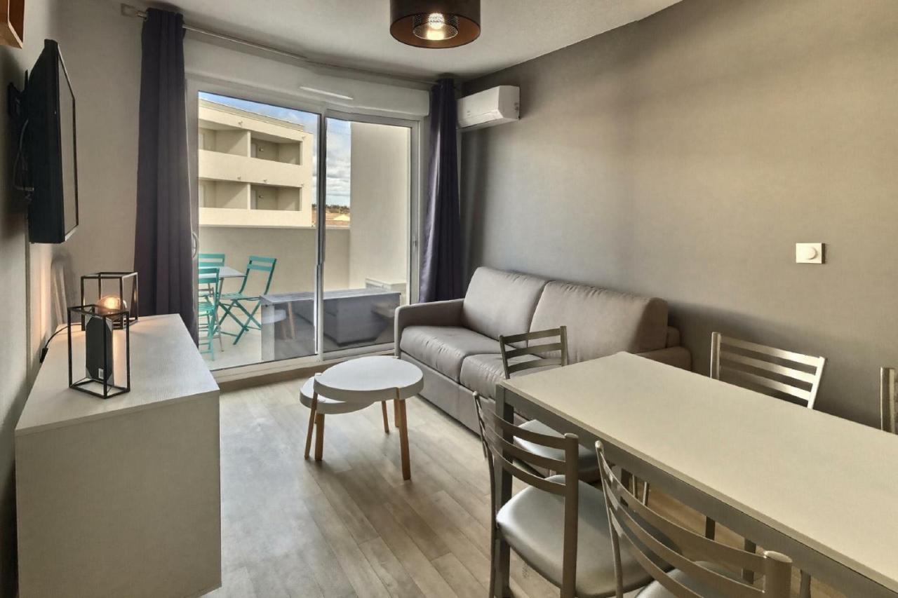 Vacanceole - Residence La Dune เซริญญ็อง ภายนอก รูปภาพ